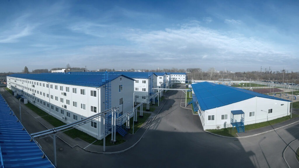 РПК МОДУЛЬ – Панорама строительного городка – Курская АЭС-2